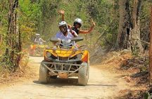 ATV Extreme Adventure Single with Ziplines & Cenote Swim