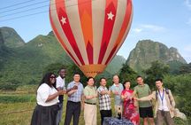 Yangshuo Hot Air Ballooning Sunrise/Sunset Experience Ticket