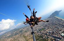 From Antalya Alanya Tandem Paragliding With Beach Visit 