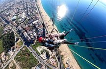 From Antalya Alanya Tandem Paragliding With Beach Visit 