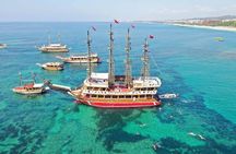 Side: Dolphin Island Boat Tour with Foam Party and Lunch