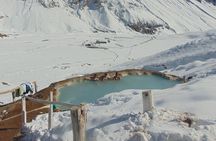 Private Santiago, Visit Hot Springs and Picnic in Cajon del Maipo