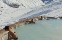 Private Santiago, Visit Hot Springs and Picnic in Cajon del Maipo