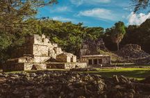 UNESCO Sian Kaan Reserve and Muyil Mayan Ruins from Tulum