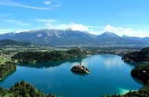 8-Hour Lake Bled, Lake Bohinj and Waterfall Savica Tour