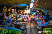Private Tour to Railway Market and Damnoen Saduak Floating Market