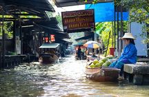 Half Day Railway Market and Damnoen saduak Floating Market tour