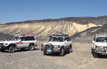 Overday Black and White desert from Cairo and giza 
