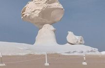 Overday Black and White desert from Cairo and giza 