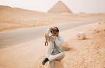 Private Tour in Giza Pyramids, Saqqara & Memphis and Sphinx