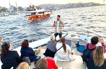 Bosphorus Guided Luxury Yacht Cruise with Live Guide (2 Hours)