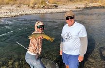 Half Day Private Walk Wade Guided Fly Fishing Jackson Hole