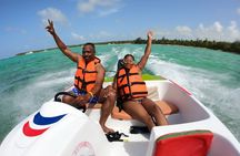 Speedboat Adventure to Snorkeling Spot and Natural Pool