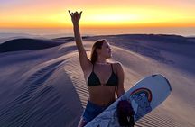 Sandboard activity in Iquique with transfer