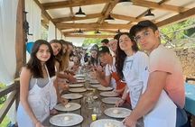 Sorrento Pizza Making Class, Dessert, Wine, Limoncello and Pickup
