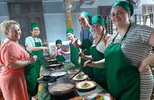 Vegetarian Cooking Class and Basket Boat Activity