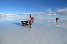 3D 2N Uyuni Salt Flats by flight from La Paz to Atacama, Chile