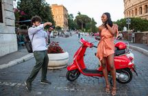 Vespa Scooter Tour in Rome with Professional Photographer