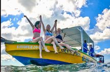 Negril Glass Bottom Boat Tour Snorkeling and Booby Cay