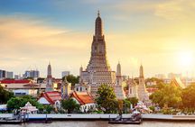Bangkok Three Temple City Tour to Wat Traimit, Wat Pho, Wat Arun