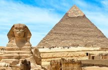 Private Day Tour to Giza Pyramids And Civilization Museum& Bazaar