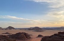Explore Wadi Rum: Jeep Tour, Bed and Breakfast, and Dinner