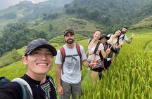 Private Trekking through Terraces Rice Fields in Sapa 