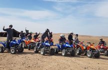 Agafay desert: Quad + Camel + Dinner show 