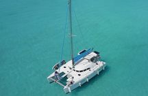 Private Catamaran Swim sail snorkel cliff jumping SUP