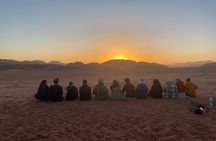 Explore Wadi Rum: Jeep Tour, Bed and Breakfast, and Dinner