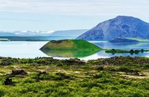 Lake Myvatn, Hot-Springs & Godafoss Waterfall Tour from Akureyri