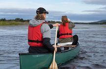 Canoe Down The River Trip in Lapland