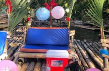 Customized Bamboo Rafting Limestone Massage with Coconut Water 