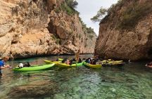  Kayak excursion in Jávea, Cala Granadella (Snorkeling) Caló, llop marí, ambolo