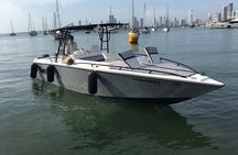 Full Day Private Boat Rent to Rosario and Barú Island 