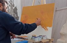 art therapy painting workshop. 