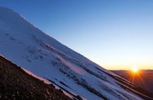 Sunrise Hike up to the Glacier of Osorno Volcano 