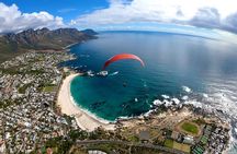 Tandem Paragliding in Cape Town with views of Table Mountain