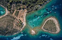 From Split: Blue cave & 5 Islands tour