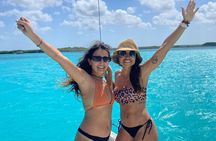 Lagoon of 7 colors from Costa Maya - Boat Tour and transportation