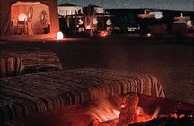 Dinner In Agafay Desert & Camel Ride with lovely Sunset 