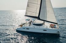 Private CATAMARAN daytrip - Lindos/ Rhodos with Lunch and drinks