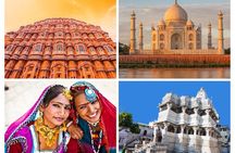 6 Day Delhi Agra Jaipur Udaipur-Golden Triangle with Udaipur Tour