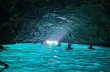 Blue & Green Cave,Sunj beach Small Group Tour with Speedboat