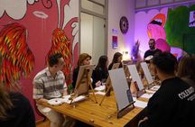 Paint & Wine Experience in Piazza Navona