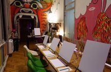 Drink & Draw with Gorgeous Nude Male Model in Rome