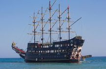 Side Big Kral Pirate Boat Trip - Biggest Pirate Boat Ever