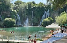 Over the Bridge to the Falls (Mostar)