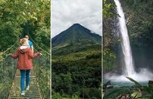 Hanging Bridges + Volcano Hike + La Fortuna Waterfall 