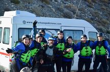 Rafting experience on the Rio de las Vueltas in Patagonia
